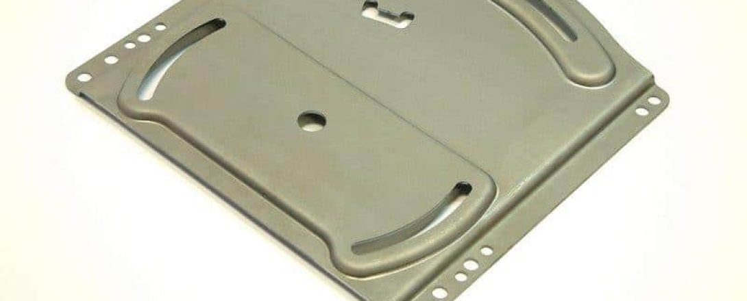 Base plate pressing and stamping metalwork