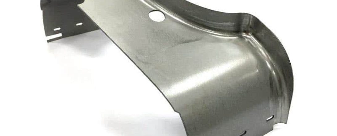 Deep drawn pressing and stamping metalwork