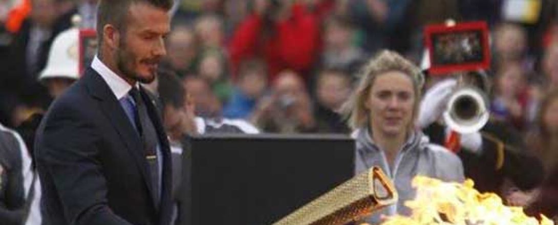 sports metal work fabrication olympics david beckham